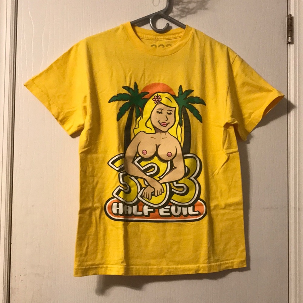 Half evil paradise girl shirt